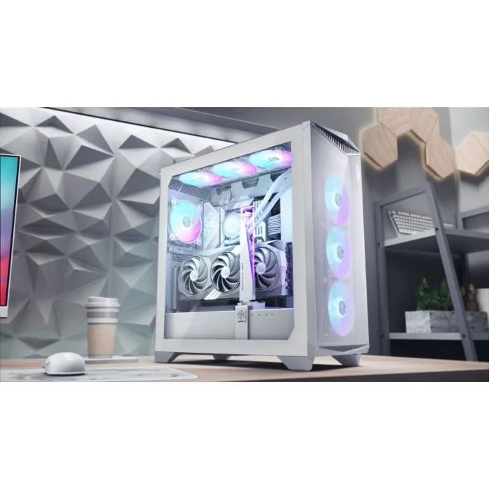 MSI MPG GUNGNIR 300R AIRFLOW WHITE Blanco MSI MPG GUNGNIR 300R AIRFLOW WHITE Blanco