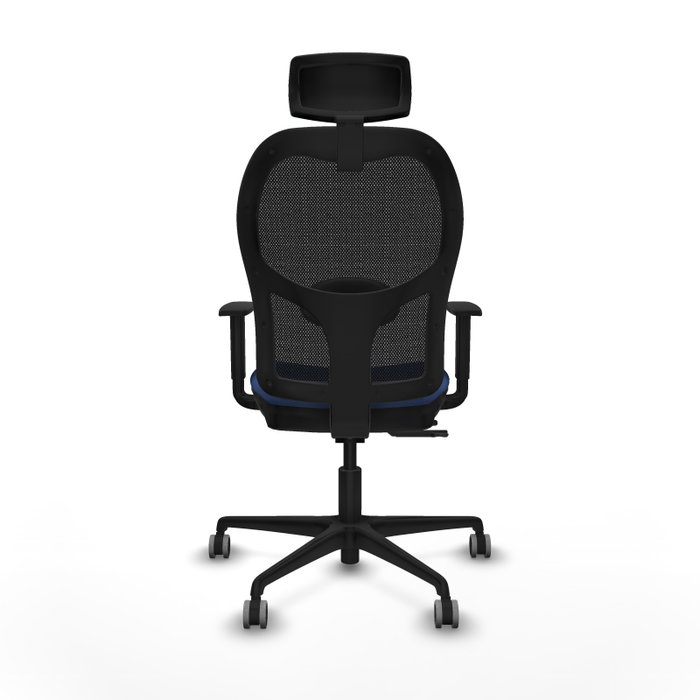 PIQUERAS Y CRESPO Silla de oficina Jorquera con mecanismo Sincro/Traslack Azul marino PIQUERAS Y CRESPO Silla de oficina Jorquera con mecanismo Sincro/Traslack Azul marino