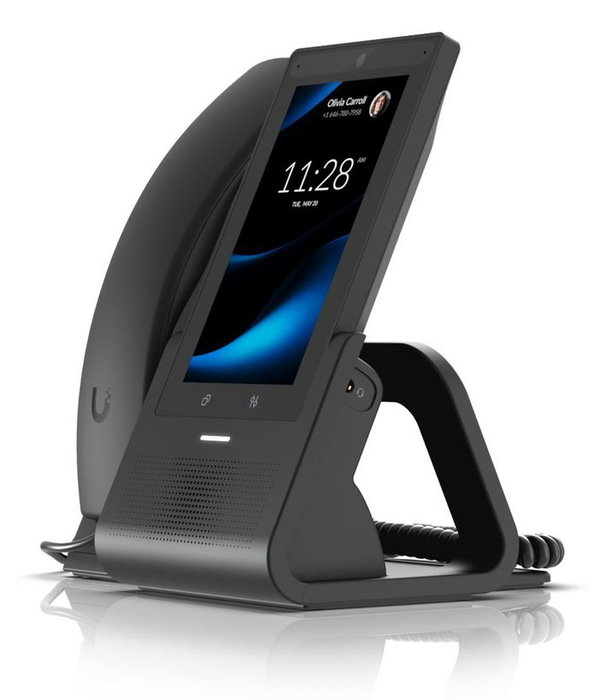 Ubiquiti G3 Touch Pro, Teléfono de Escritorio con Pantalla Táctil de 5" HD, Octa-Core, 32 GB, 2 GB RAM, WiFi ac, 2x GbE RJ45