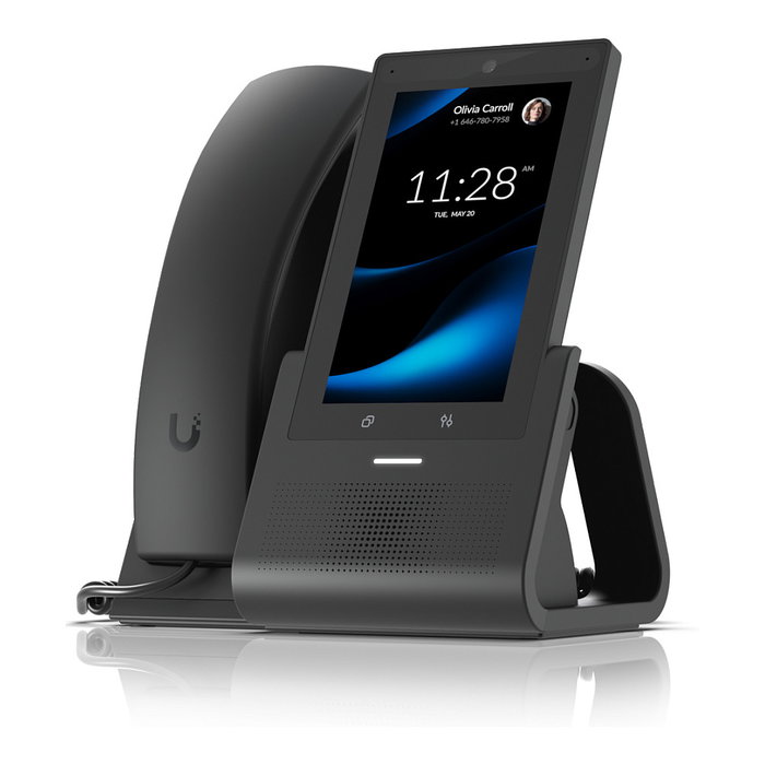 Ubiquiti UniFi Phone G3 Touch Pro UTP-G3-Touch-Pro - Teléfono IP con Pantalla Táctil 5", WiFi, Bluetooth, PoE, 2 Puertos Gigabit, Auricular Inalámbrico y 32 GB