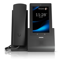 Ubiquiti UniFi Phone G3 Touch Pro UTP-G3-Touch-Pro - Teléfono IP con Pantalla Táctil 5", WiFi, Bluetooth, PoE, 2 Puertos Gigabit, Auricular Inalámbrico y 32 GB
