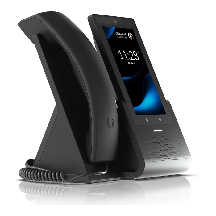 Ubiquiti UniFi Phone G3 Touch Pro UTP-G3-Touch-Pro - Teléfono IP con Pantalla Táctil 5", WiFi, Bluetooth, PoE, 2 Puertos Gigabit, Auricular Inalámbrico y 32 GB