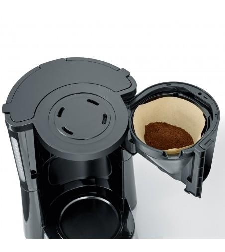 Severin KA 4815 Cafetera, 1000 W, hasta 10 tazas, apagado automático, filtro abatible con antigoteo