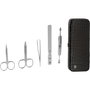 Zwilling Set de Manicura y Pedicura de 5 Piezas con Estuche de Cuero Negro