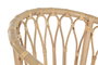 DKD Home Decor Silla Balines Bambú y Ratán Natural 60 x 83 x 58 cm
