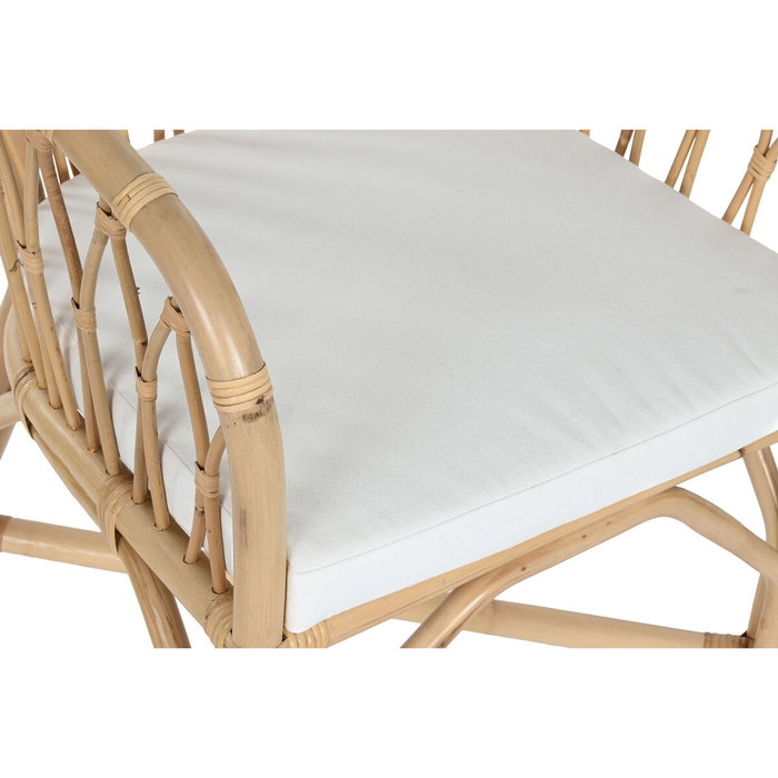 DKD Home Decor Silla de Bambú y Ratán Natural DKD Home Decor Silla de Bambú y Ratán Natural
