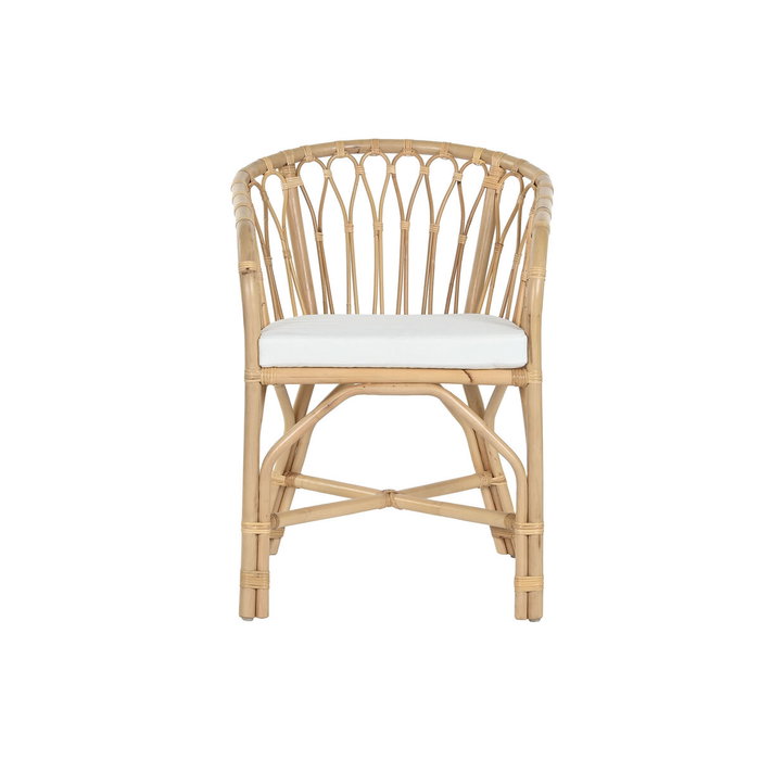 DKD Home Decor Silla de Bambú y Ratán Natural DKD Home Decor Silla de Bambú y Ratán Natural