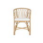 DKD Home Decor Silla de Bambú y Ratán Natural