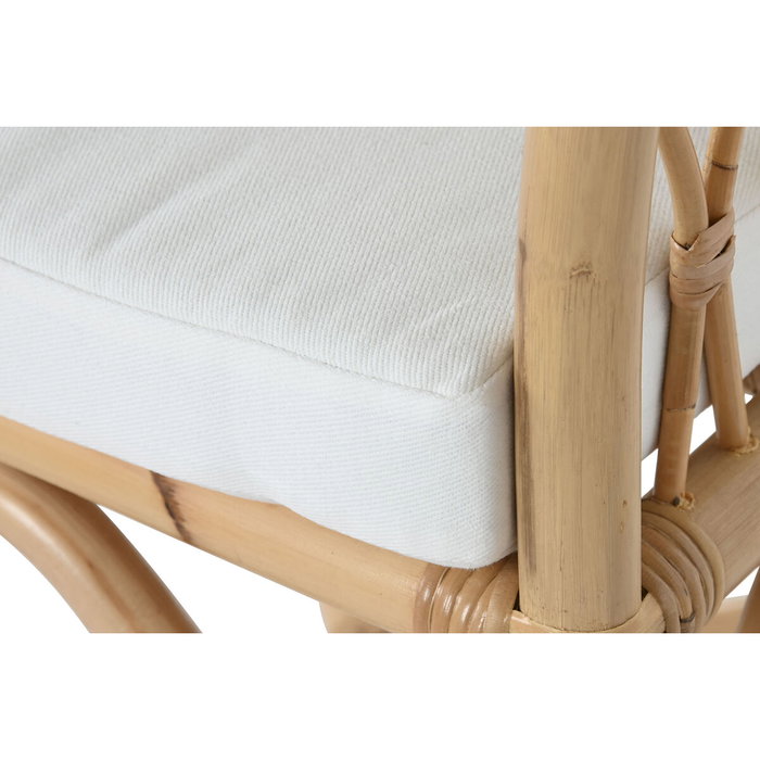 DKD Home Decor Silla de Bambú y Ratán Natural DKD Home Decor Silla de Bambú y Ratán Natural