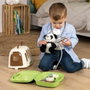 Smoby Maletín veterinario con peluche panda y accesorios 2 en 1