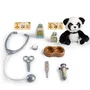 Smoby Maletín Veterinario 2 en 1 SMO3032163403036 con Peluche Panda y Accesorios, Transportable, Fabricación Francesa