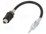 PER.PIC. Cable de antena RG58 de 0,18m con DIN y RAKU II