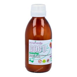 AYURVEDA AUTENTICO Aceite De Coco Puro 200 Ml