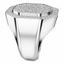 Swarovski Anillo Dextera Gris Talla 52