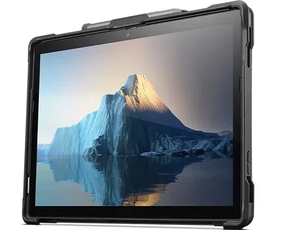 Lenovo 4X41A08251 Funda protectora para Tablet Lenovo ThinkPad X12 Detachable 30.5 cm (12") Negro, portabolígrafo, modo espera, resistente a golpes y rayones