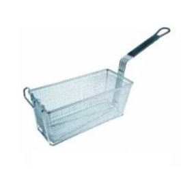 Cesta para Freidora, Acero Inoxidable, 37x15x12 cm