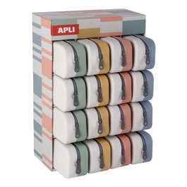 Portatodo Apli Up North Silicona Bicolor Rectangular Expositor De 16