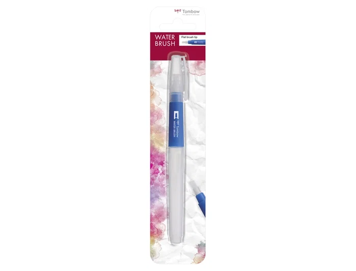 Tombow Water Brush Set de 3 unidades con punta fina, media y plana