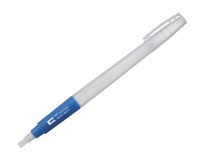 Tombow Water Brush Set de 3 unidades con punta fina, media y plana