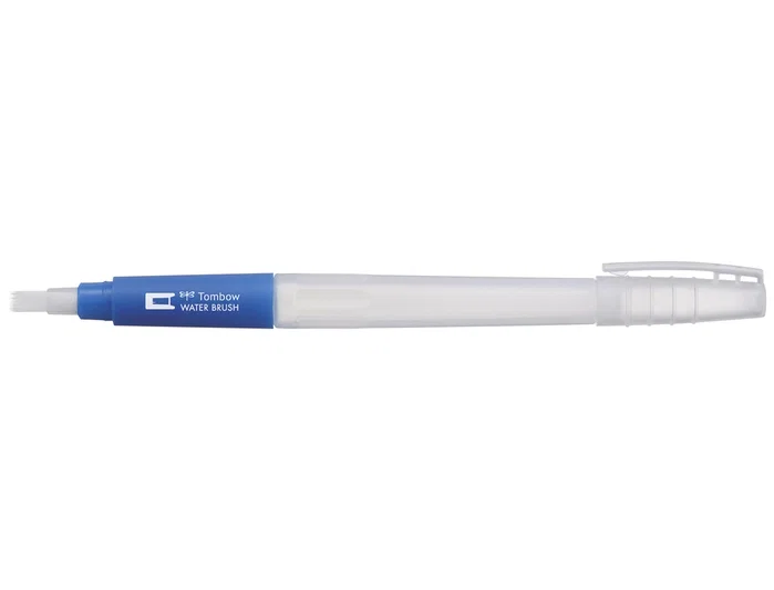 Tombow Water Brush Set de 3 unidades con punta fina, media y plana