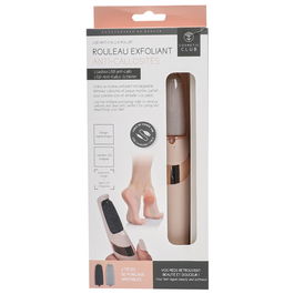 Cosmetic Club Lima Eléctrica para Pies Usb Profesional para Eliminar Callos y Piel Muerta con 2 Cabezales