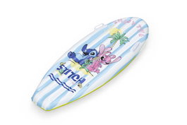 Bestway Hinchable Colchoneta Disney Stitch con Asas 114x46 cm +3-10 Años Playa y Piscina 9104V