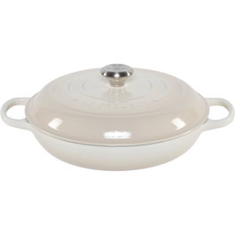 Le Creuset Gourmet Shallow Casserole 30 cm Meringue