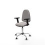 PIQUERAS Y CRESPO Silla de oficina Aýna Blanca con Brazos 2D