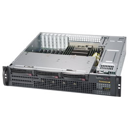 Super Micro SC825MBTQC-R802LPB Servidor Rack-Montage 2U ATX EATX