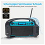Medion MD 43320 DAB+ Radio de construcción azul/negro