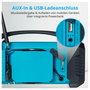 Medion MD 43320 DAB+ Radio de construcción azul/negro