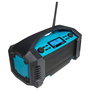 Medion MD 43320 DAB+ Radio de construcción azul/negro