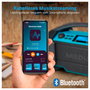 Medion MD 43320 DAB+ Radio de construcción azul/negro