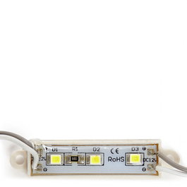 Módulo de 3 LEDs SMD3528 0.3W 13Lm 4200K Blanco Natural