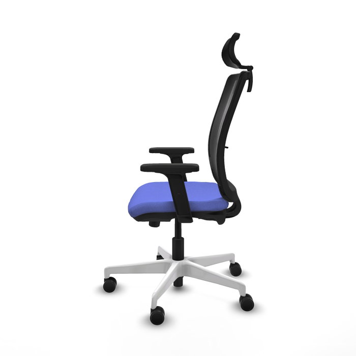 PIQUERAS Y CRESPO Silla de oficina Haches con mecanismo Sincro/Traslack Azul claro PIQUERAS Y CRESPO Silla de oficina Haches con mecanismo Sincro/Traslack Azul claro