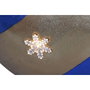 DKD Home Decor Base Árbol LED Magnesia Azul y Dorado con Enchufe EU