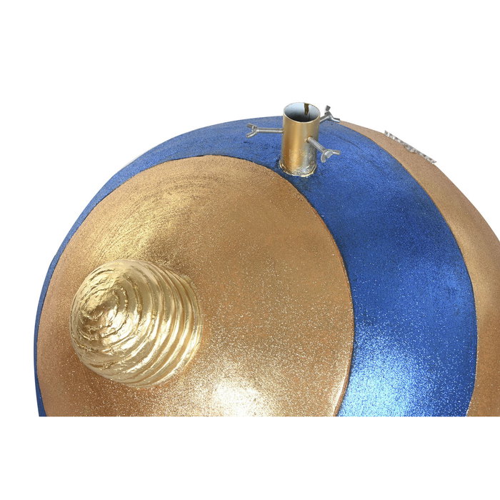DKD Home Decor Base Árbol LED Magnesia Azul y Dorado con Enchufe EU DKD Home Decor Base Árbol LED Magnesia Azul y Dorado con Enchufe EU