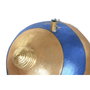 DKD Home Decor Base Árbol LED Magnesia Azul y Dorado con Enchufe EU