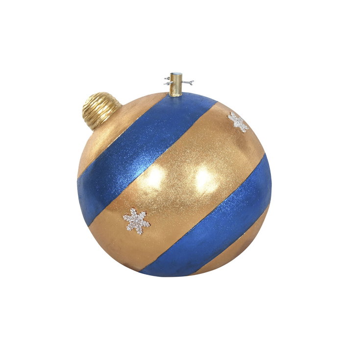 DKD Home Decor Base Árbol LED Magnesia Azul y Dorado con Enchufe EU DKD Home Decor Base Árbol LED Magnesia Azul y Dorado con Enchufe EU