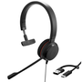 Jabra Evolve 20 Mono MS USB C/A Negro