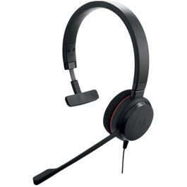 Jabra Evolve 20 Monoaural con Conexión USB Type-C / USB Type-A, Negro
