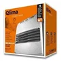 QLIMA SRE9046C 4650 vatios Estufa electrónica de aceite - Hasta 190 m3 - Modo AHORRO, Inodoro - Depósito de 9 litros - Autonomía 67h
