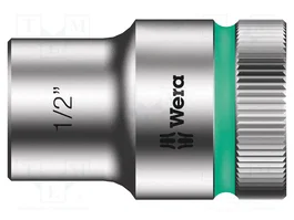 WERA Zyklop Vaso de 6 puntas de 37mm con conexión HEX 1/2 pulgadas