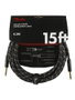 Fender Cable Jack/Jack Deluxe Series Tweed Negro 4.5m
