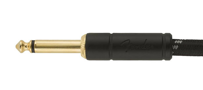 Fender Cable Jack/Jack Deluxe Series Tweed Negro 4.5m
