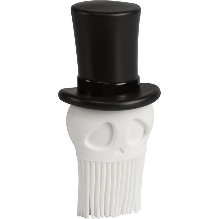 Ototo Skull Brush Pincel de Silicona Black / White