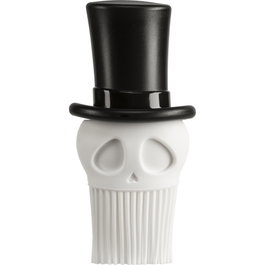 Ototo Skull Brush Pincel de Silicona Black / White