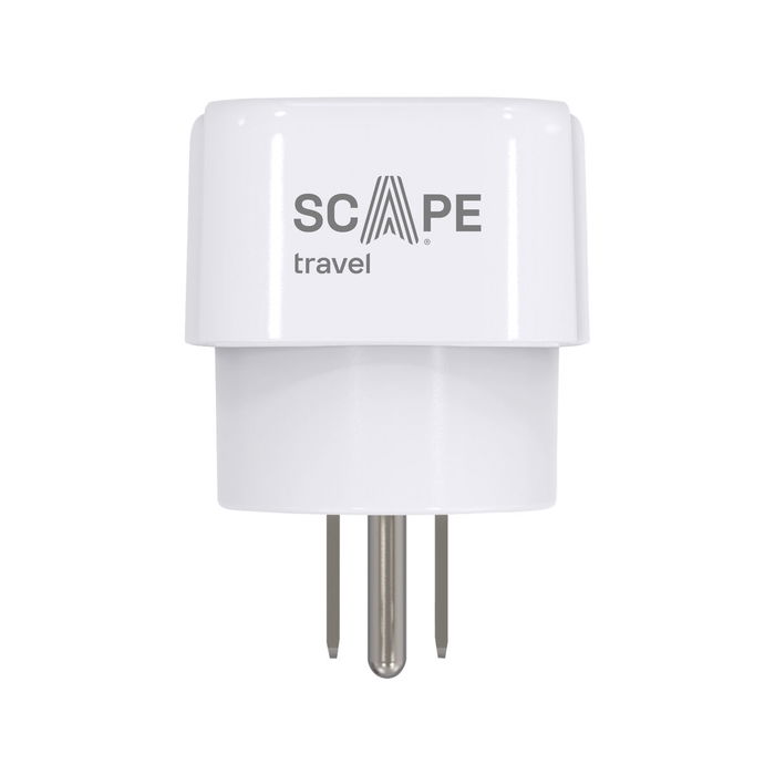Scape Travel Enchufe Adaptador Schuko a US