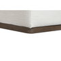 DKD Home Decor Sofá de Madera de Hevea y Poliéster Crema 279x171x72
