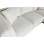 DKD Home Decor Sofá de Madera de Hevea y Poliéster Crema 279x171x72